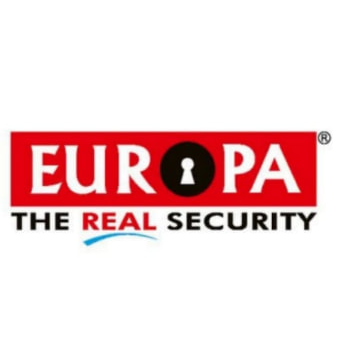 Europa logo from supplied materials board